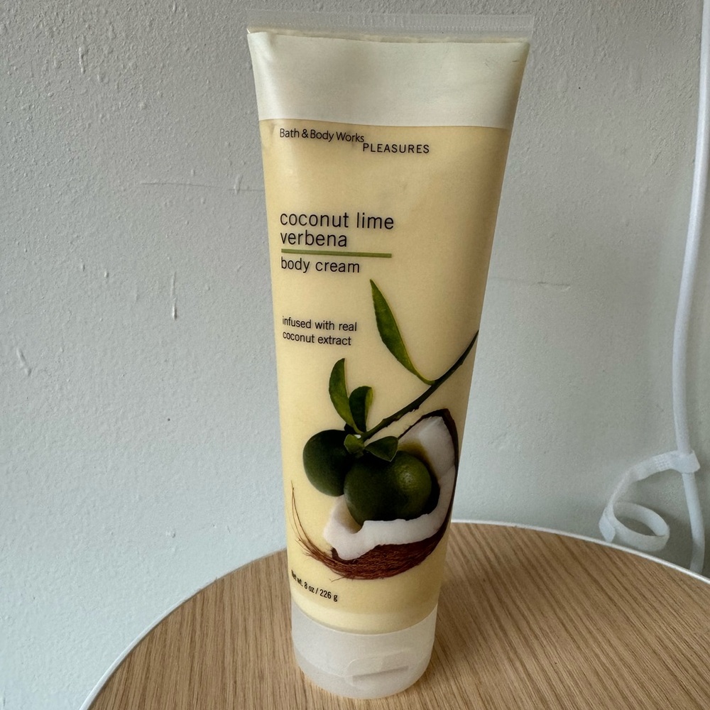 Bath & Body Works Coconut Lime Verbena Body cream nwt